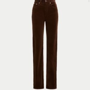 Polo Ralph Lauren Straight Fit High-Rise Corduroy Pant